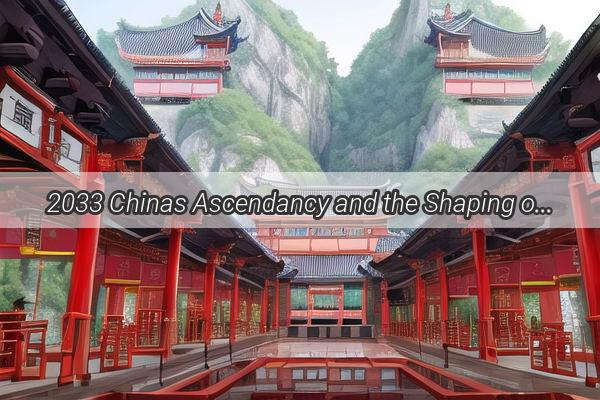 2033 Chinas Ascendancy and the Shaping of a New Global Order